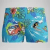 Short de bain Garçon 28 cm Learn to Swim bleu