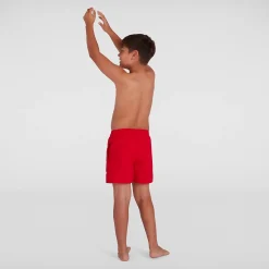 Short de bain Garçon Essential 33 cm rouge