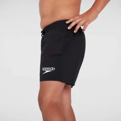 Short de bain Garçon Essential 33 cm noir