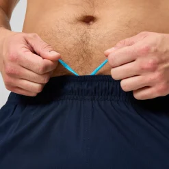 Short de bain homme à empiècement XPRESS LITE 16 pouces bleu