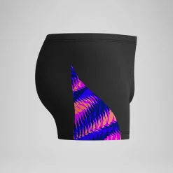 Short de bain Homme Club Training V-Cut imprimé noir/rose