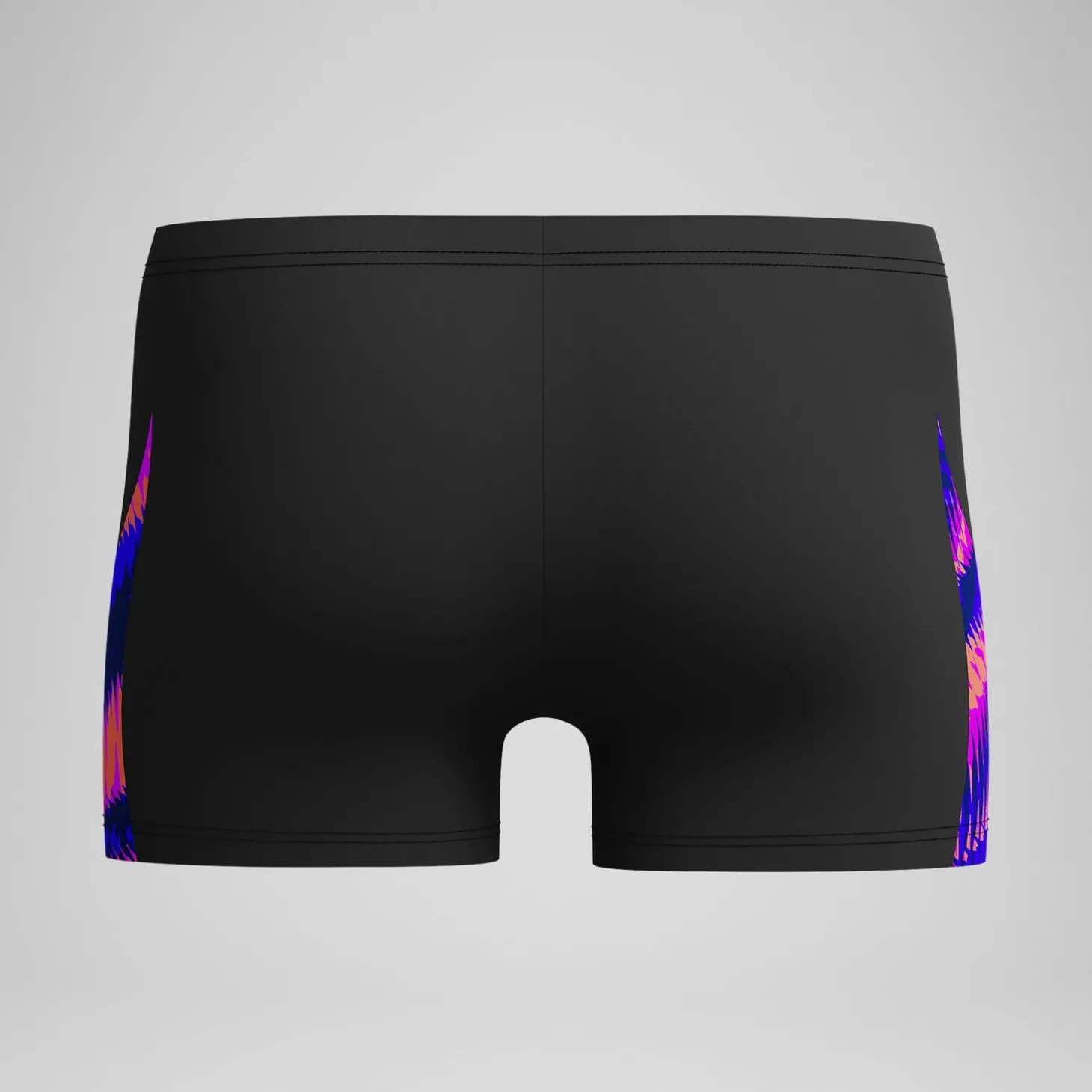 Short de bain Homme Club Training V-Cut imprimé noir/rose