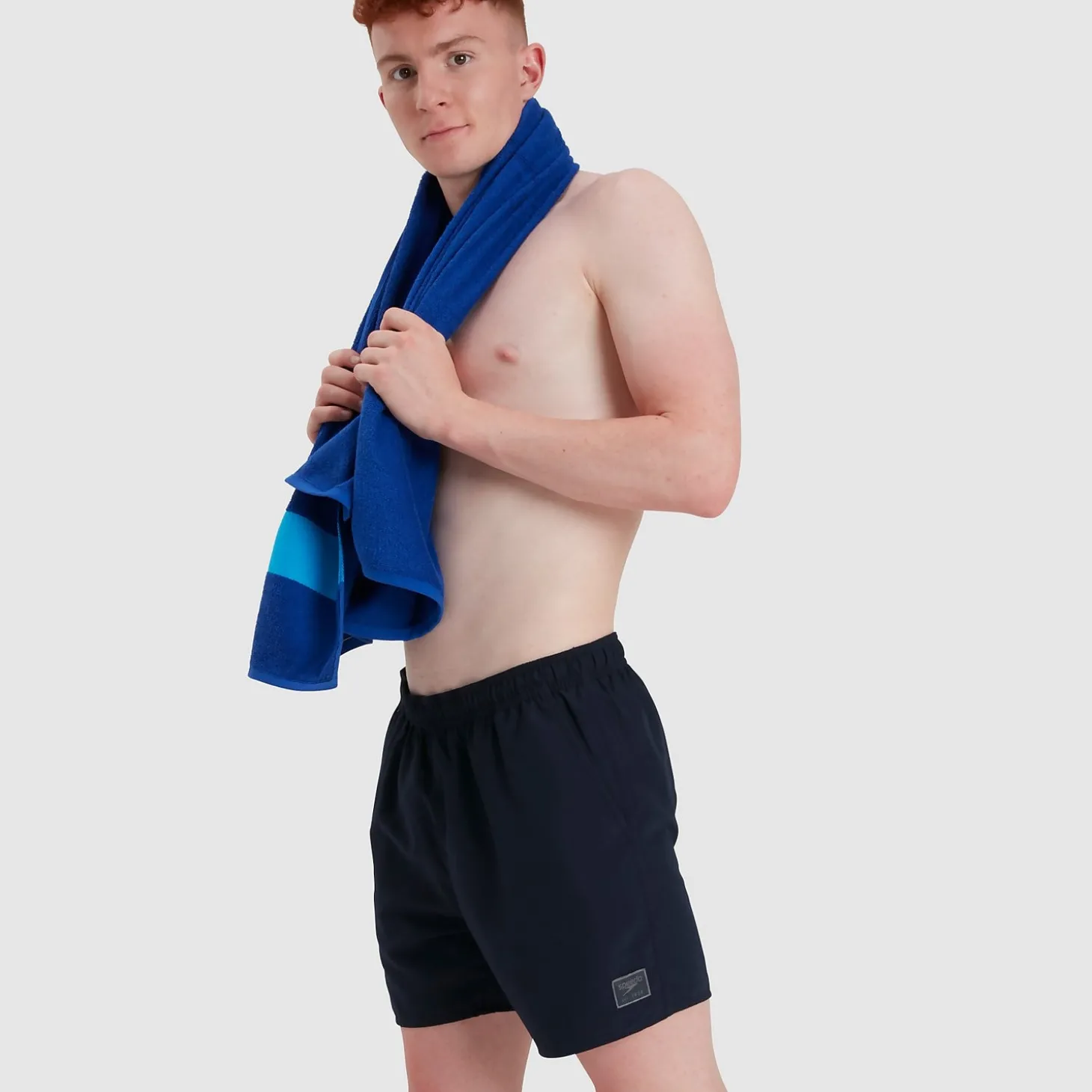 Short de bain Homme 40 cm Prime Leisure bleu marine