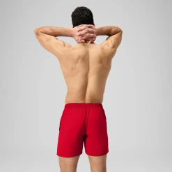 Short de bain Homme Essential 40 cm rouge