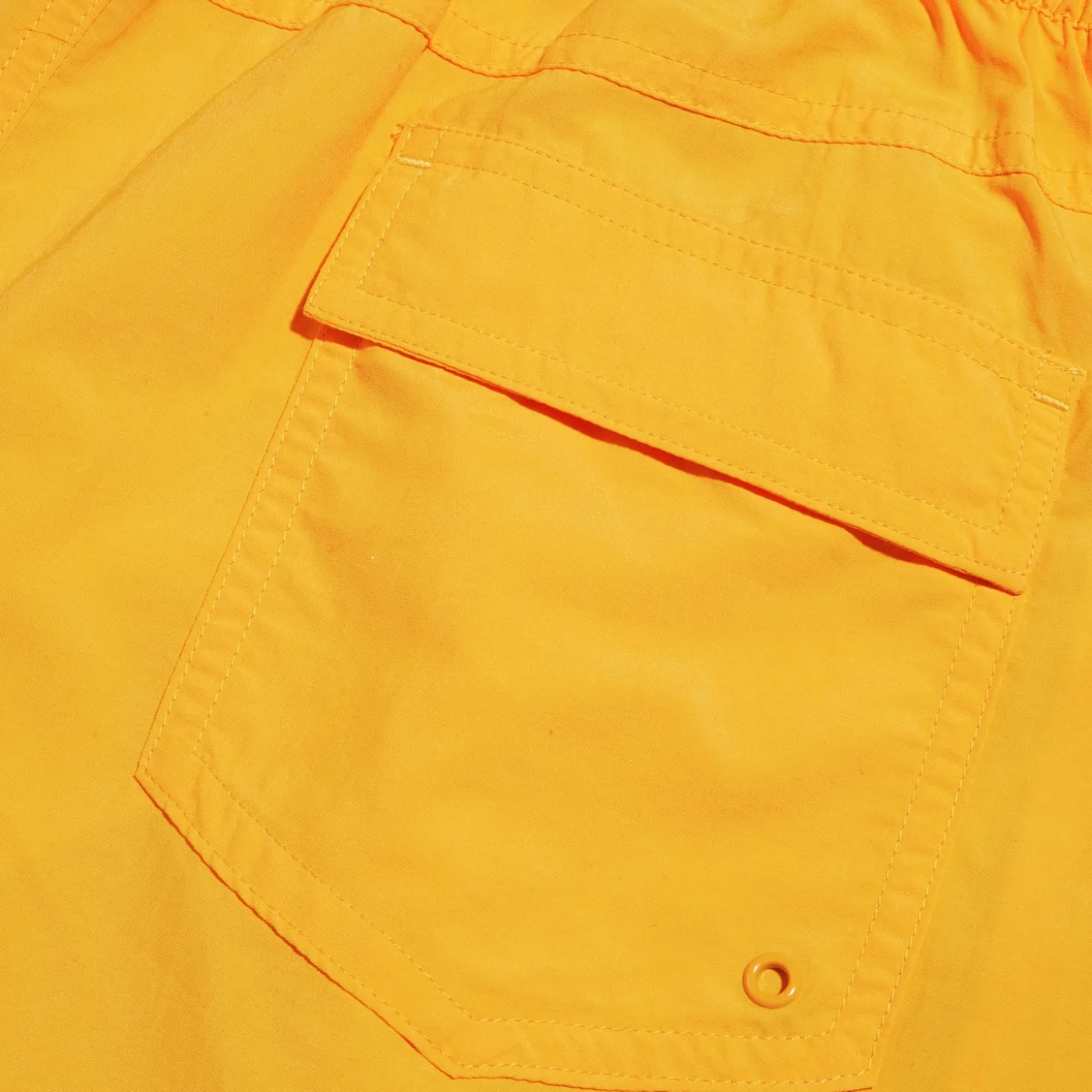 Short de bain homme Retro 13 pouces Jaune