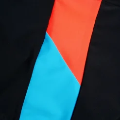 Short de bain Hommes Dive pour Hommes Noir/Rouge sirène/Bleu picton