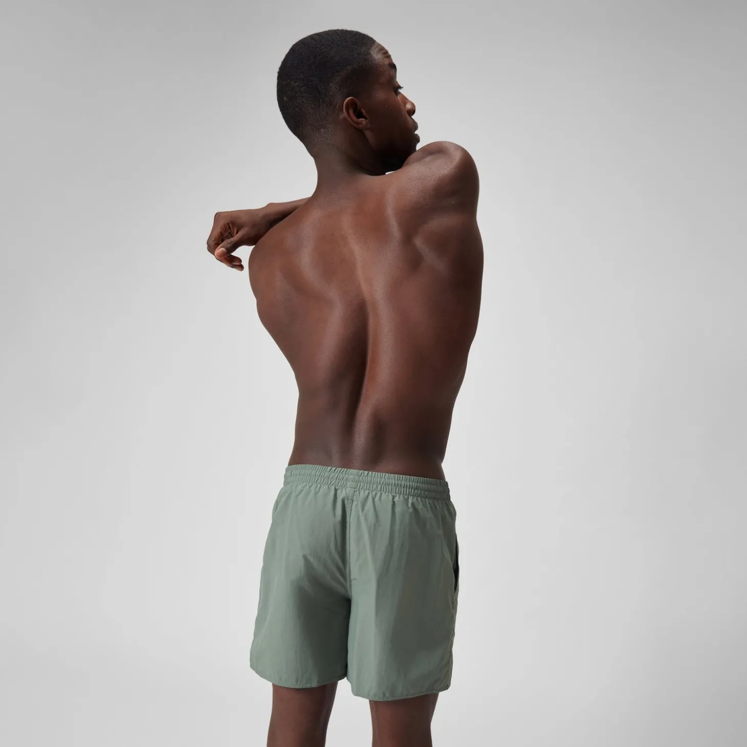 Short de bain Hommes Essential 16 pouces pour Hommes Vert campagne
