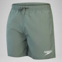 Short de bain Hommes Essential 16 pouces pour Hommes Vert campagne