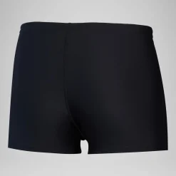 short de bain Hommes imprimé Duo Logo pour Hommes Noir/Vert campagne/Nectarine
