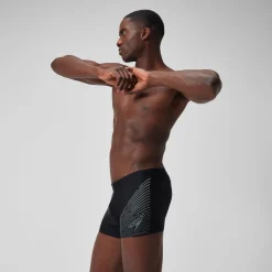 Short de bain Hommes Medley Logo pour Hommes Noir/Vert campagne