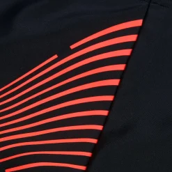 Short de bain Hommes Medley Logo pour Hommes Noir/Rouge sirène