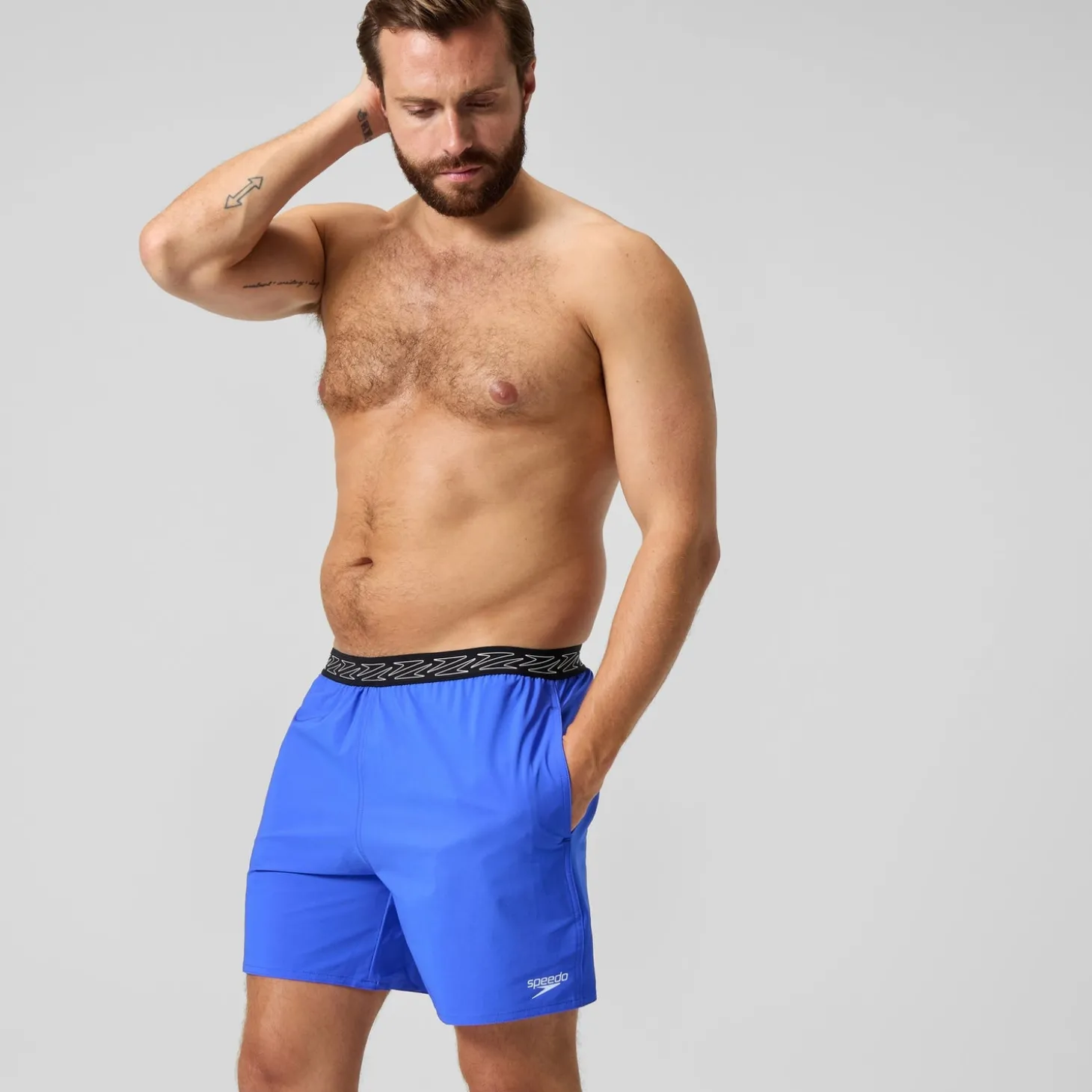 Short de bain Hyperboom Band 16" pour homme