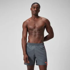 Short de bain Hyperboom Splice 16" pour Hommes Grey/Rouge