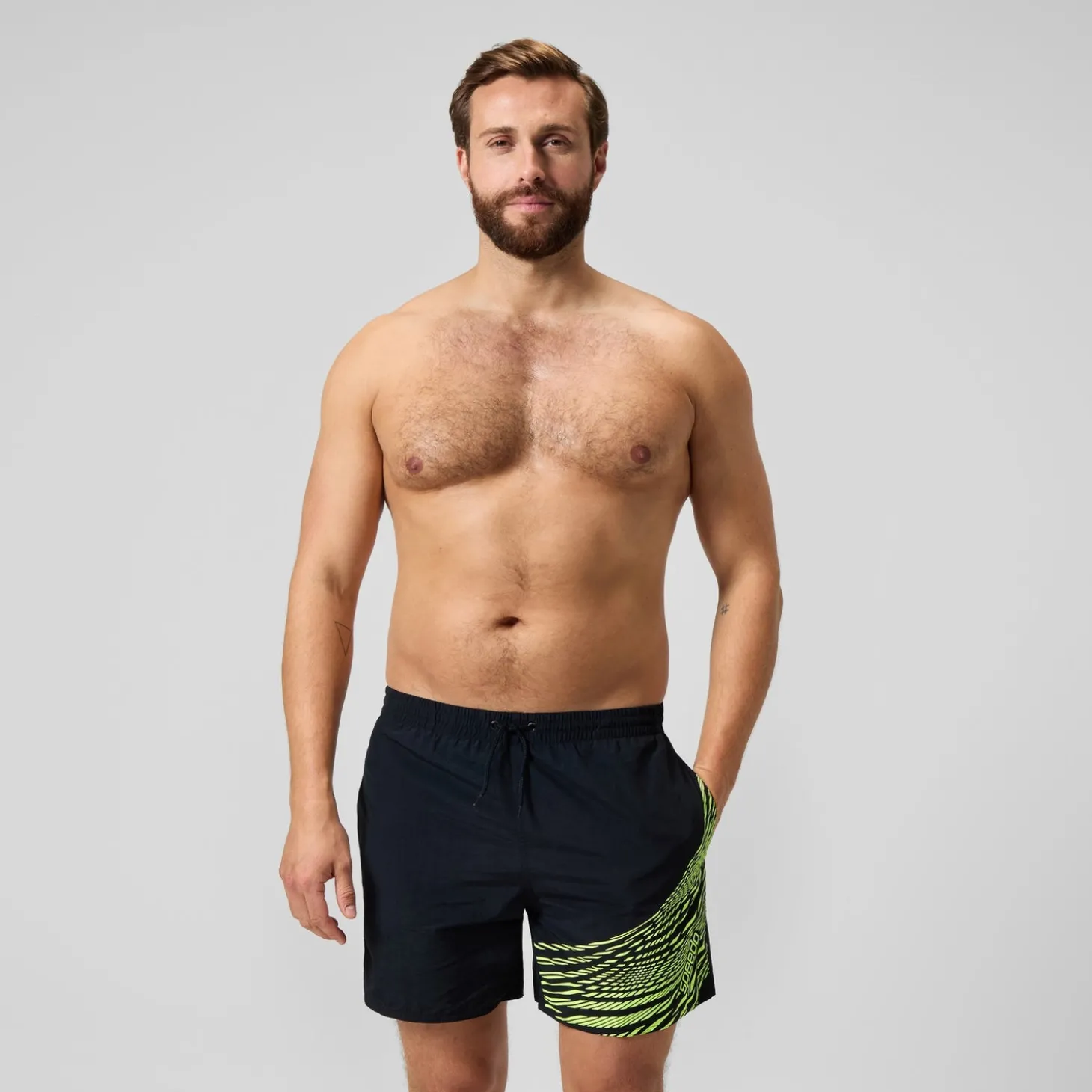 Short de bain Medley à logo 16 pouces pour homme