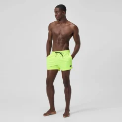 Short de bain Redondo Edge uni 35 cm, hommes, jaune