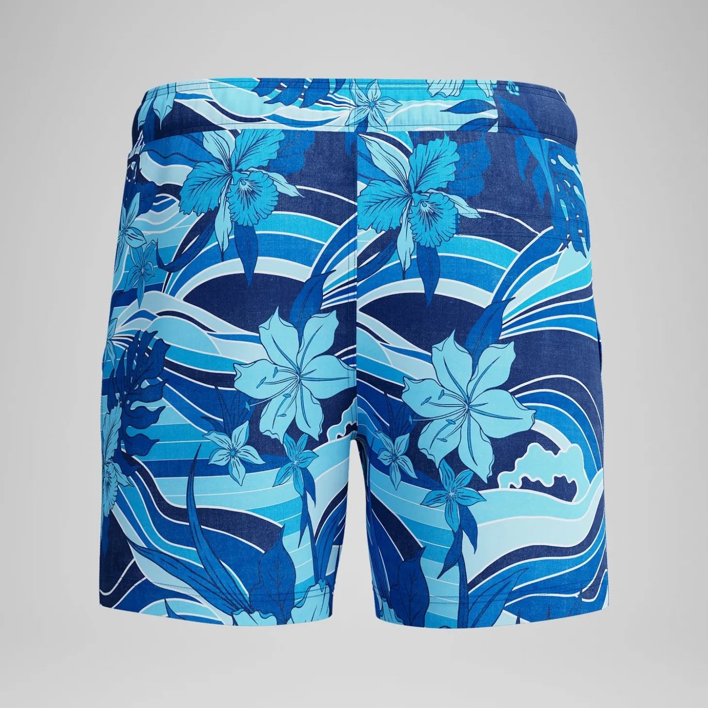 Short de bain Redondo Edge imprimé 40 cm, hommes, bleu marine/bleu