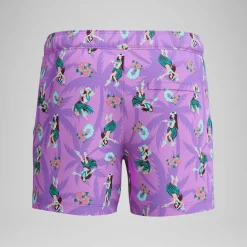 Short de bain Redondo Edge imprimé 35 cm, hommes, rose