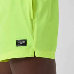 Short de bain Redondo Edge uni 35 cm, hommes, jaune