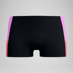 Shorts de bain homme Dive noir/orange