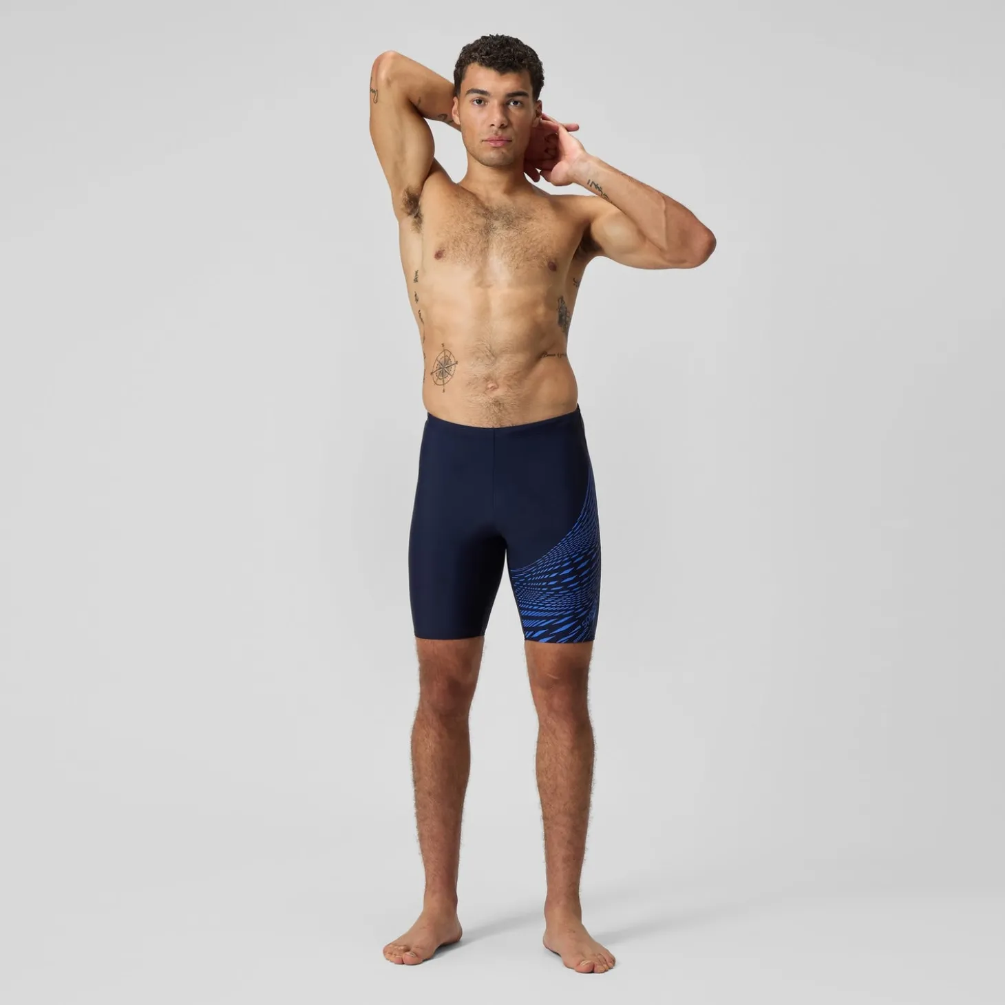 Shorts de bain homme Medley Logo bleu