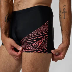 Shorts de bain homme Medley Logo orange