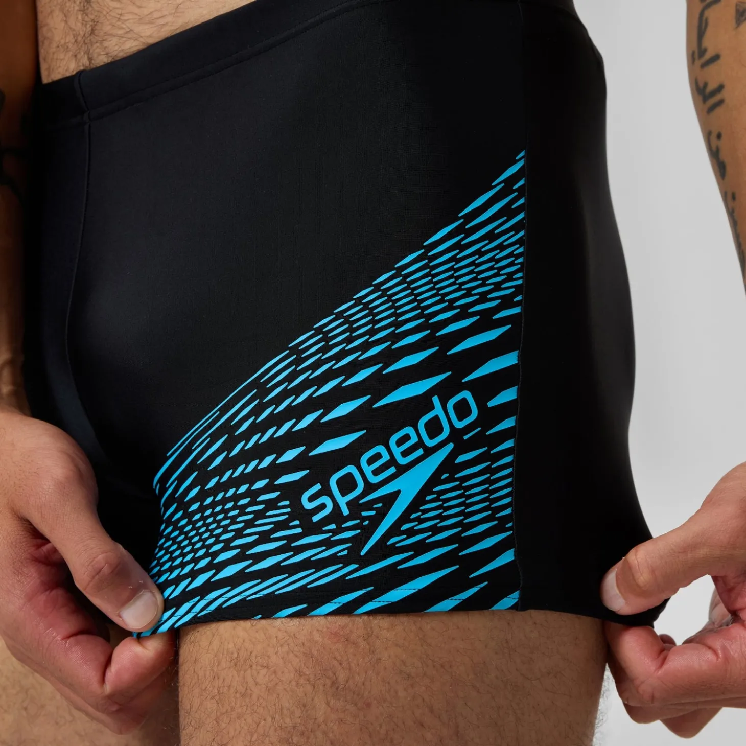 Shorts de bain homme Medley Logo bleu