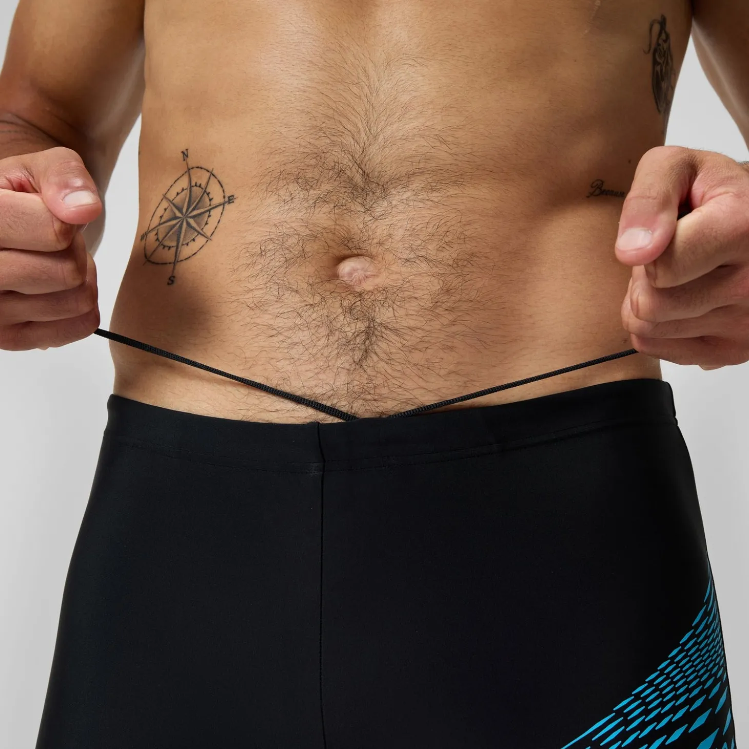 Shorts de bain homme Medley Logo bleu