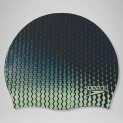 Silicone imprimé Bonnets Noir/Matcha/Sarcelle