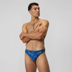 Slip Beachstar 5 cm, hommes, bleu