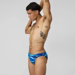 Slip Beachstar 5 cm, hommes, bleu