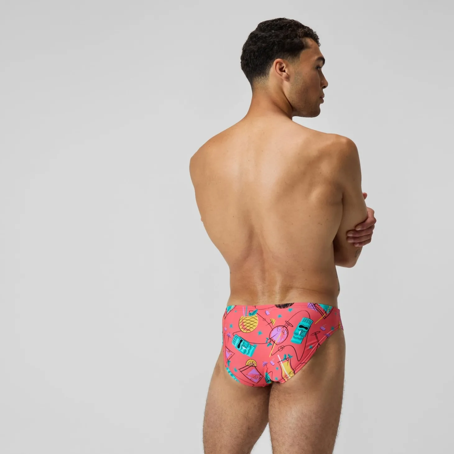 Slip Beachstar 5 cm, hommes, orange