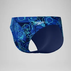 Slip Beachstar 5 cm, hommes, bleu