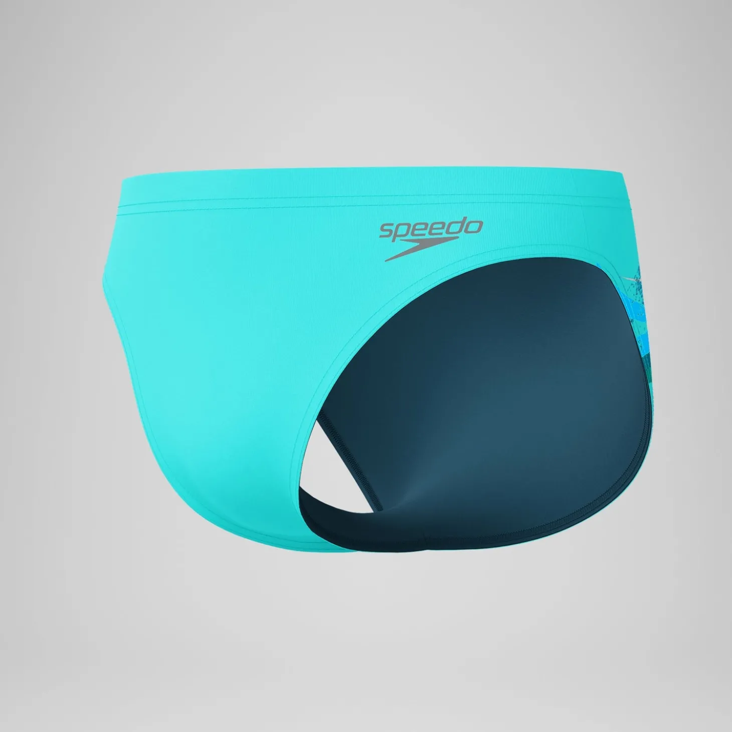 Slip Beachstar 5 cm, hommes, turquoise