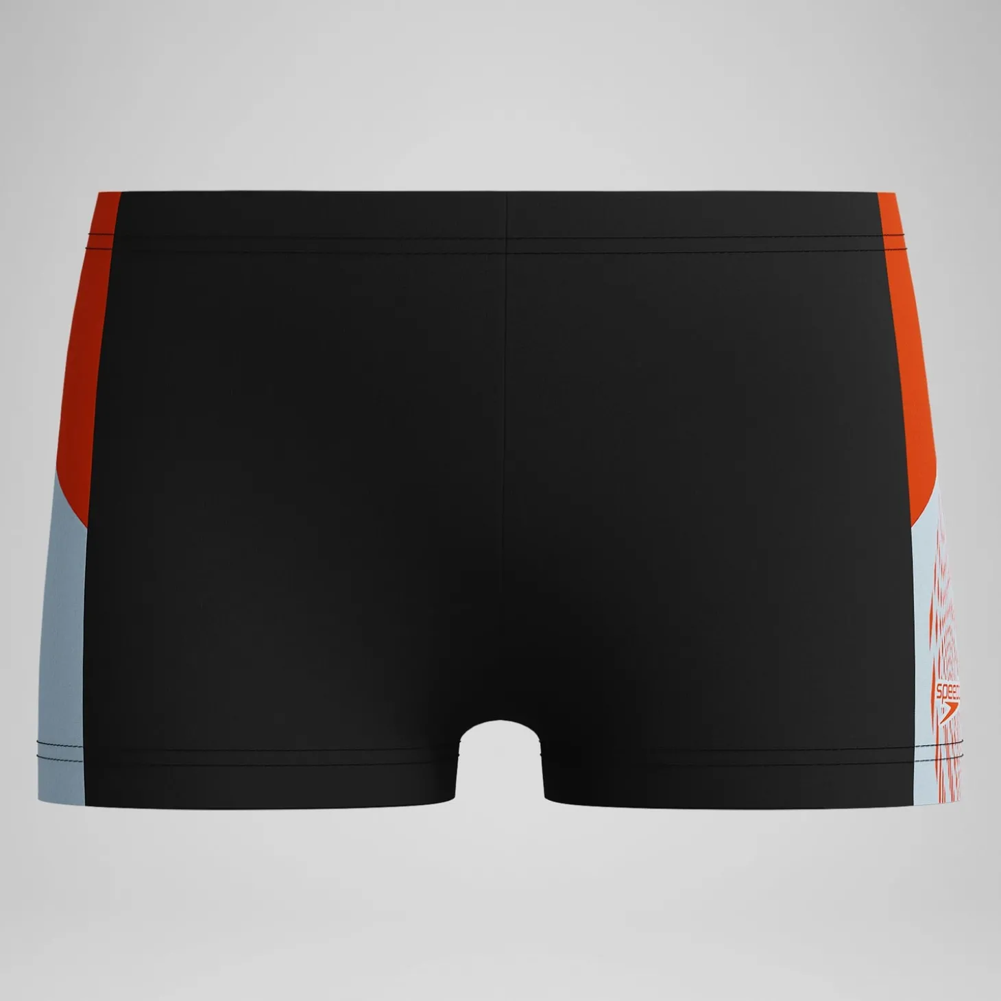 Slip de bain Garçon Endurance+ noir/blanc