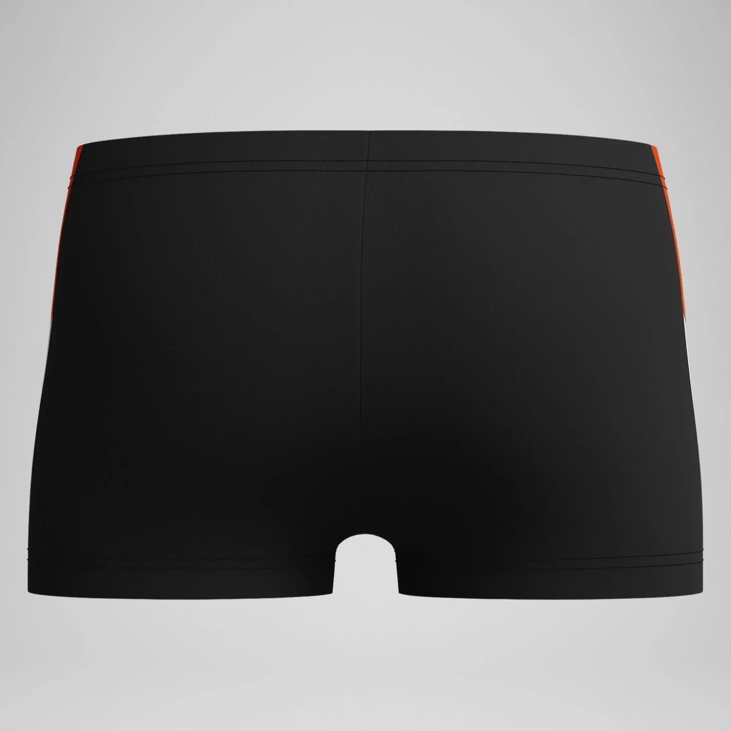 Slip de bain Garçon Endurance+ noir/blanc