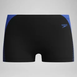 Slip de bain Garçon Logo 6,5 cm bleu