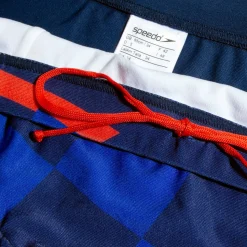 Slip de bain Homme 17 cm Club Training Placement Digital SuperStar Bleu