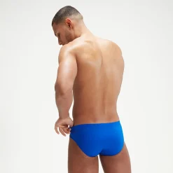 Slip de bain Homme Allover Digital 7 cm noir/bleu