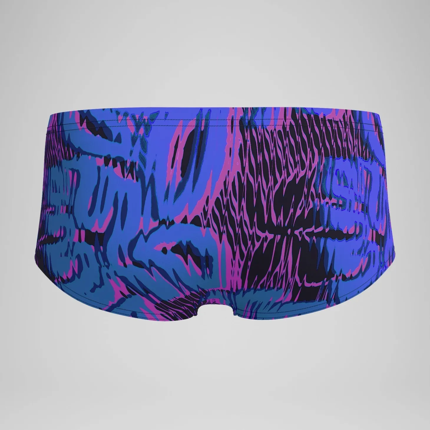 Slip de bain Homme Club Training imprimé 13,5 cm bleu/rose