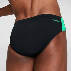 Slip de bain Homme 7 cm Boom Logo Splice noir/vert