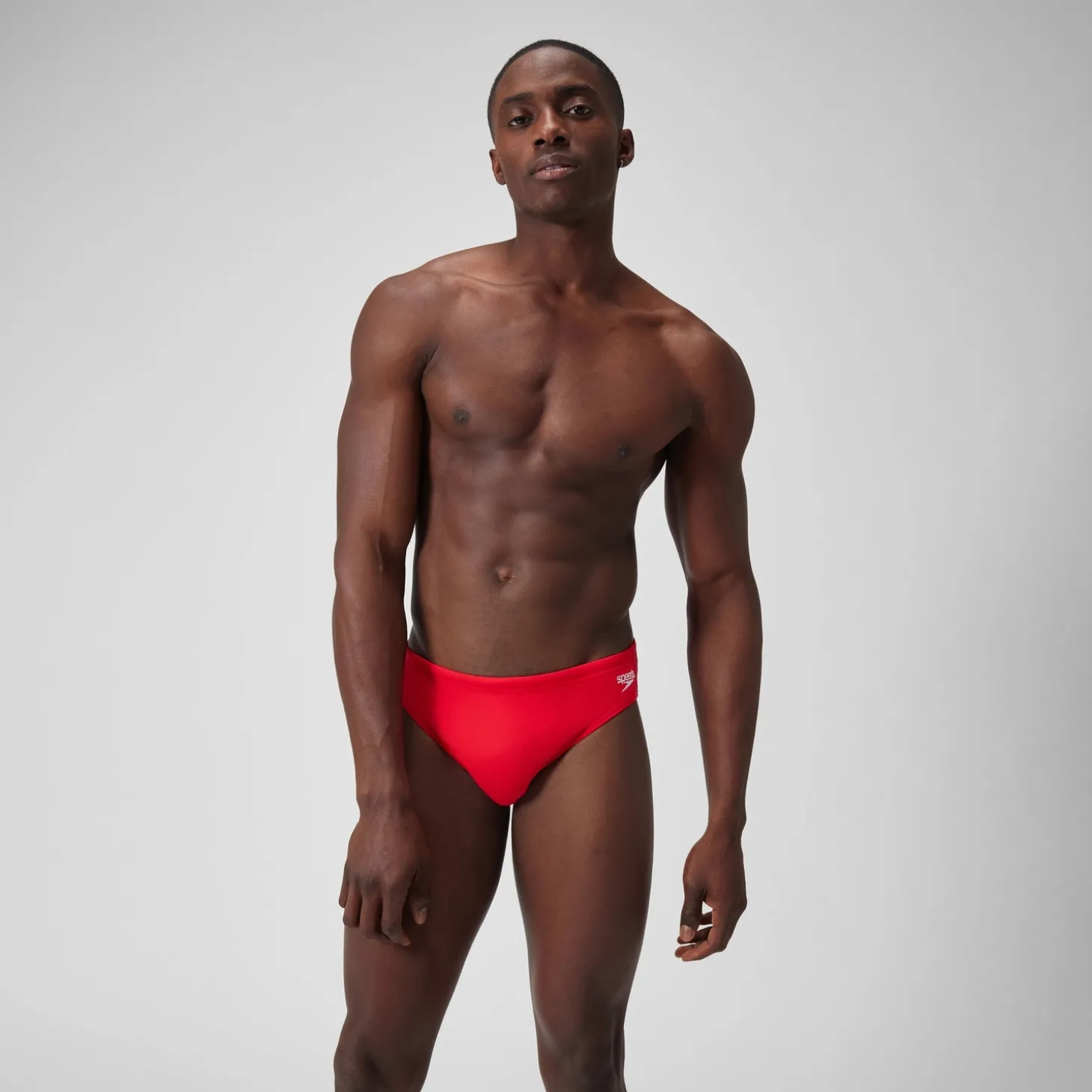 Slip de bain Homme 7 cm Eco Endurance+ rouge