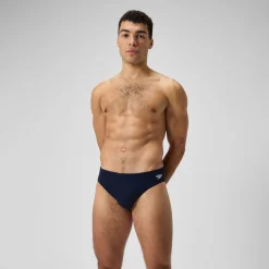 Slip de bain Homme 7 cm Eco Endurance+ bleu marine