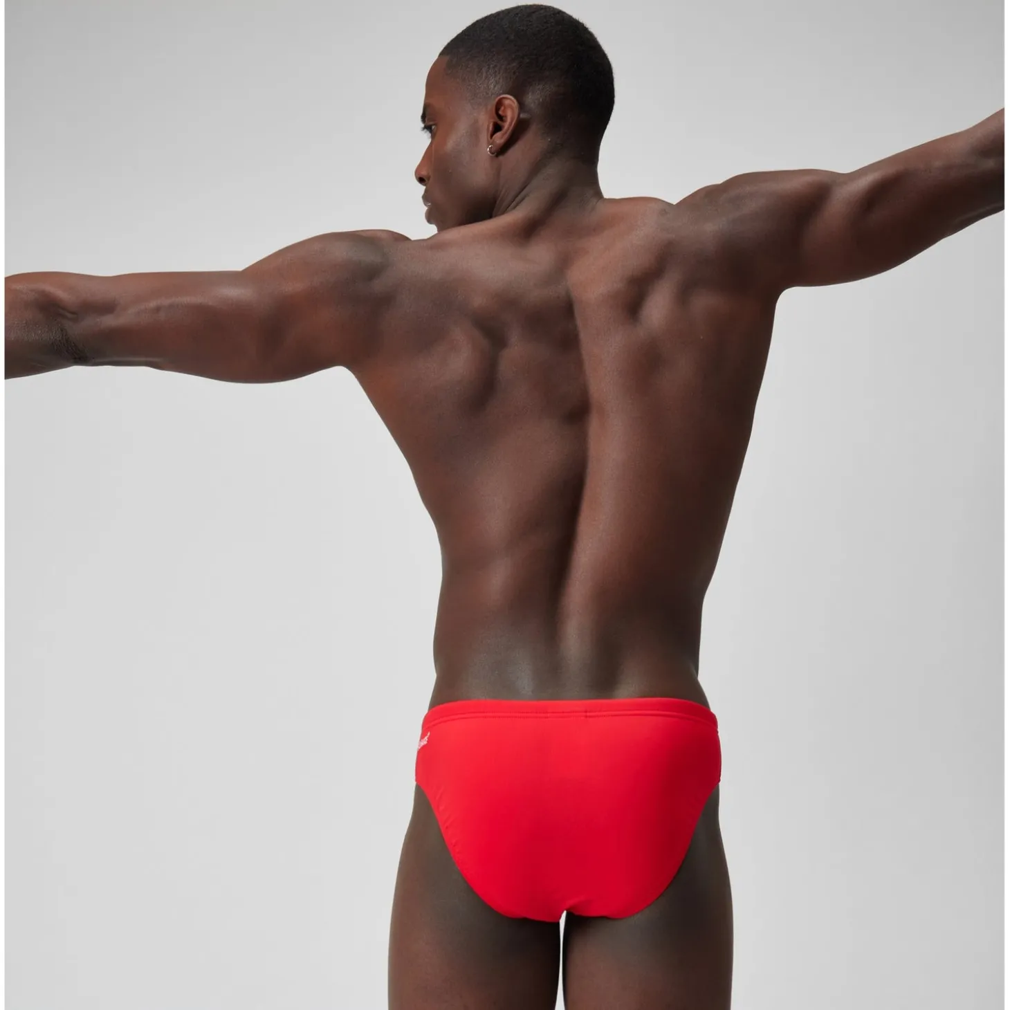 Slip de bain Homme 7 cm Eco Endurance+ rouge