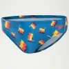 Slip de bain Homme Escape Between the Flags 5 cm bleu
