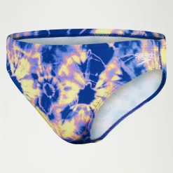 Slip de bain Homme Escape 5 cm bleu/lilas