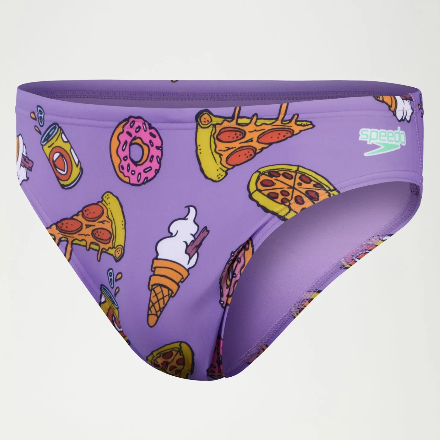 Slip de bain Homme Escape 5 cm violet