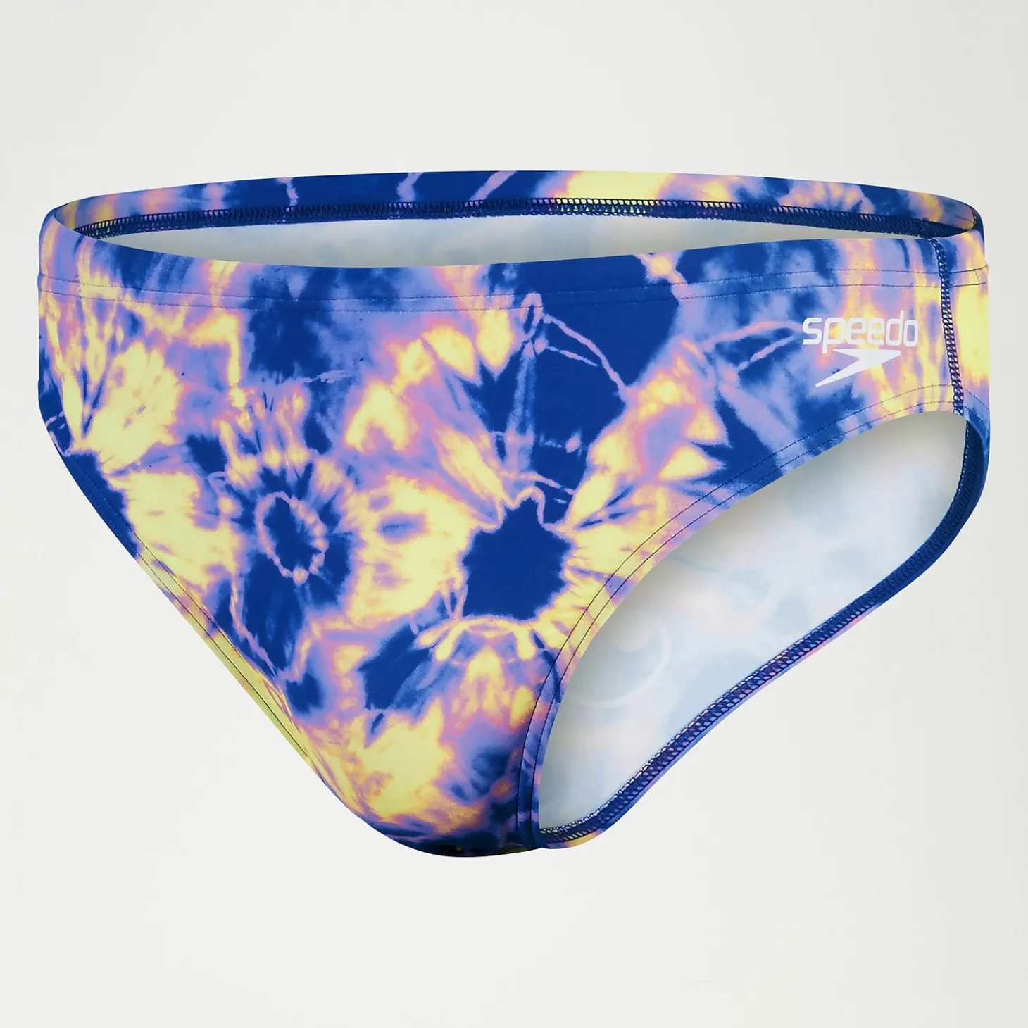 Slip de bain Homme Escape 5 cm bleu/lilas