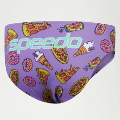 Slip de bain Homme Escape 5 cm violet