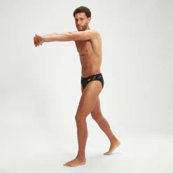 Slip de bain Homme HyperBoom Splice noir/jaune