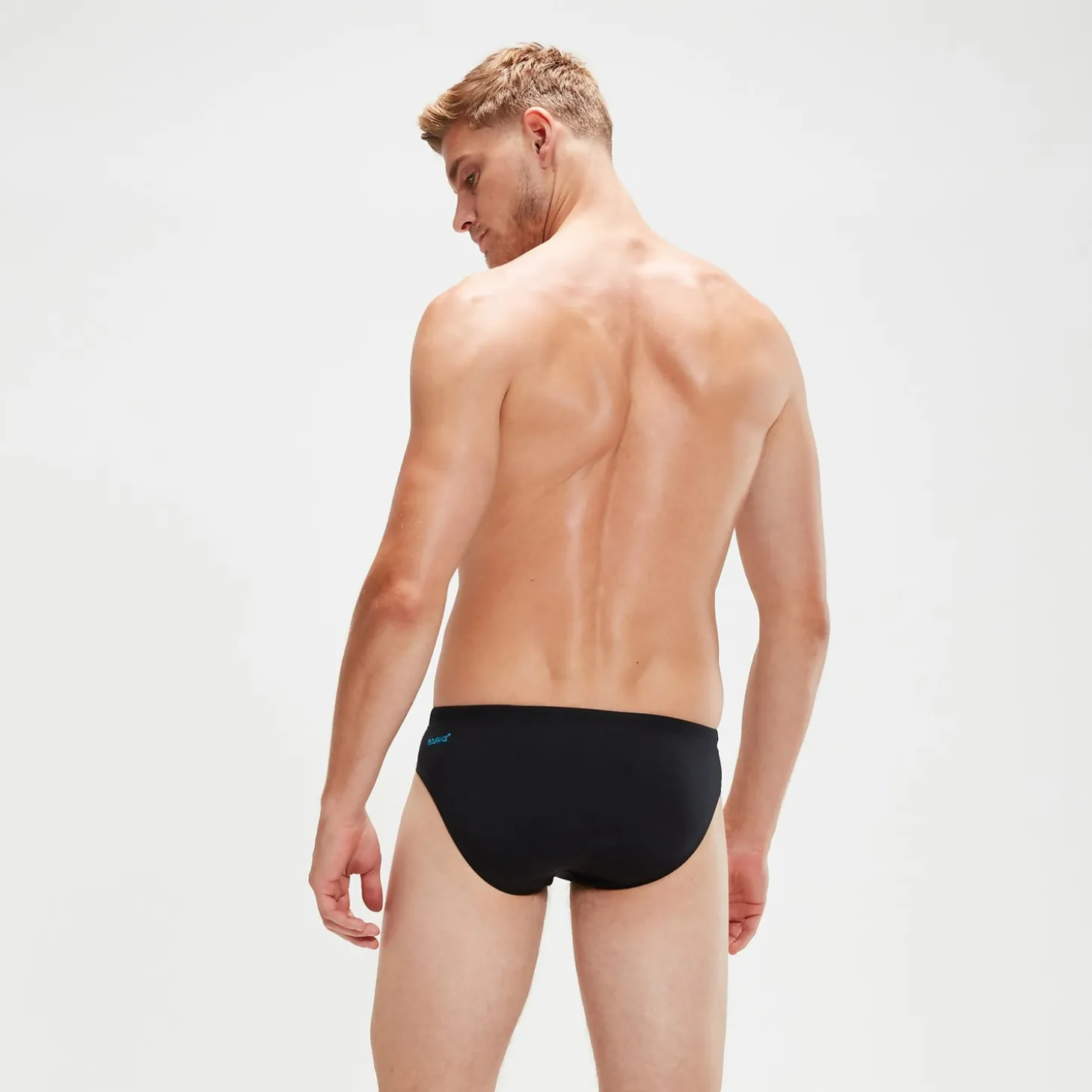 Slip de bain Homme HyperBoom Splice noir/bleu